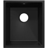  Kuhinjski umivaonik Crna 38 x 44 x 20 cm Granit | shoptok.hr