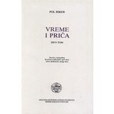 IK Zorana Stojanovića Pol Riker
 - Vreme i priča - tom I Cene