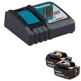 Makita set 8 2xBL1850B+DC18RC Cene