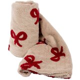Tiseco Home Studio Crvena/bež deka s božićnim motivom od mikropliša 150x200 cm XMAS – | shoptok.hr
