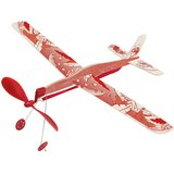 Moulin Roty Drvena igračka Avion/ crvena