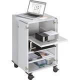 eurokraft pro multimedijski voziček, pomičen, 2 krilnih vrat, 3 police, vxšxg 960 x 550 x 550 mm Cene