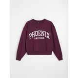 Sinsay Crewneck trenirka s printom | shoptok.hr