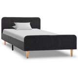  Okvir za krevet od jute tamnosivi 100 x 200 cm | shoptok.hr