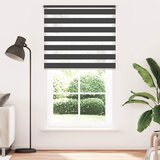 Zebra zavjesa 120,9 x 230 cm Širina tkanine 116,7 cm crna | shoptok.hr
