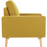  Sedežna garnitura 2-delna blago rumena, (20698065) | Shoptok.si