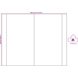 Platno otporno na vodu Plava 350 x 240 cm | shoptok.hr