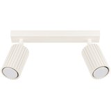 Nice Lamps Kremno bela stropna svetilka 6,5x30 cm Gleam – Cene