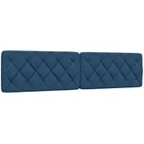  Okvir kreveta s LED-om bez madraca plavi 200x200 cm od tkanine | Eponuda.ba