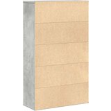  Regal za knjige boja betona 60x24x101,5 cm konstruirano drvo | Eponuda.com