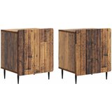  Noćni ormar 2 pcs Staro drvo 43 x 34,5 x 52 cm | shoptok.hr