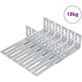  Nosač protiv prevrtanja Jednobojno 1268 pcs Srebrno Željezo | shoptok.hr