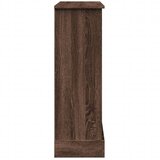  Okvir za kamin boja hrasta 90x30x90 cm od konstruiranog drva | shoptok.hr