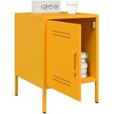  Noćni ormarići 2 kom žuta boja senfa 36 x 39 x 50,5 cm čelični | shoptok.hr