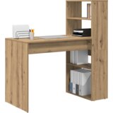 vidaXL Stol s pohranom Umjetnički hrast 113x54x120 cm Inženjerska drva | shoptok.hr