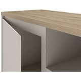 Marckeric Bež TV komoda u dekoru hrasta 161x55x40 cm Loreta – | shoptok.hr