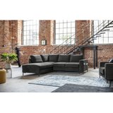 Miuform Tamno siva baršunasti sklopiva kutna garnitura (s lijevim kutom) Lofty Lilly – | shoptok.hr