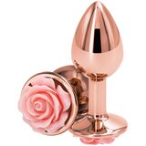 Ns Novelties Rear Assets Rose Buttplug Small Pink | shoptok.hr