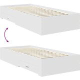  Okvir za krevet Bijelo 90 x 190 cm Konstruirano drvo | shoptok.hr