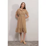 Bigdart Dress - Brown - A-line