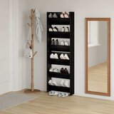  Ormar za cipele s policom 2 pcs Crni hrast 60 x 18 x 90 cm | shoptok.hr