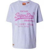 Superdry Majica 'HERITAGE' večbarvno lila / roza