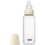 Bibs Anti-Colic Baby Bottle Silicone antikolična steklenička Ivory 270 ml | Shoptok.si