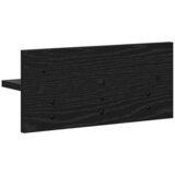 Vješalica za kapute na zidu Zidne Crni hrast 40 x 10,5 x 18 cm | shoptok.hr