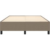  Okvir za krevet s oprugom smeđesivi 140x200 cm od tkanine | shoptok.hr
