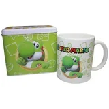 Super Mario Bros Yoshi Mug + Money box set