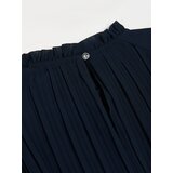 Sinsay Plisirana mini haljina sa stojećim ovratnikom i remenom | shoptok.hr