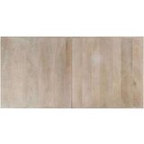 vidaXL Jedilna miza bela 160x80x75 cm trden mangov les | Shoptok.si