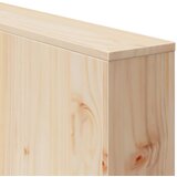  Vrtni kauč Prirodna 185,5 x 60 x 62 cm Čvrsto borovo drvo | Eponuda.ba