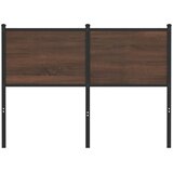  Zamjensko uzglavlje smeđa boja hrasta 120 cm konstruirano drvo i čelik | shoptok.hr