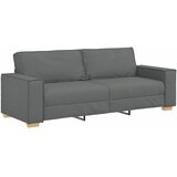 SOFA 3 pcs Tamno siva 220 x 80 x 84 cm Platnasta tkanina | shoptok.hr