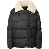 LTB Prehodna jakna 'YEMAYA' črna / bela | Shoptok.si