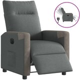 vidaXL Električni naslanjač temno sivo blago, (21824745) | Shoptok.si