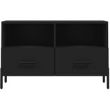 TV ormarić crni 80 x 36 x 50 cm od konstruiranog drva | Eponuda.com