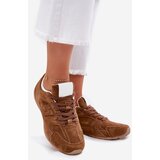 Boto Women's Sports Shoes Made Of Eco Suede Camel Dorella | Shoptok.si