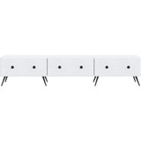 TV ormar s ladicama Bijela 147 x 34,5 x 30 cm Konstruirano drvo | shoptok.hr