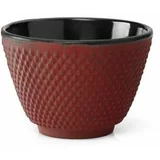 Bredemeijer Komplet 2 rdečih skodelic za čaj iz litega železa Xilin, ⌀ 7,8 cm