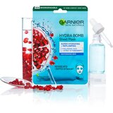 Garnier Skin Naturals Moisture+Aqua Bomb super vlažilna tekstilna maska za zapolnitev gub za obraz 1 kos | Shoptok.si