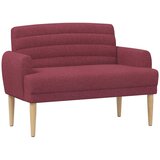  Ljubavni kauč s gumbima 116 x 67 x 80 cm Tkanina | shoptok.hr