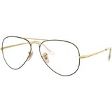 Ray-ban Aviator RX6489 2890 M (55) Zlata/Kristalna Cene