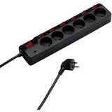 Vivanco 6-fach produžni kabel crni 37326 Cijene