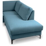 Scandic Tirkizna kutna garnitura (s desnim kutom/u obliku slova "U") Henry – | shoptok.hr