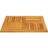 vidaXL Stolna ploča 80x80x2,2 cm četvrtasta od masivnog drva bagrema | shoptok.hr