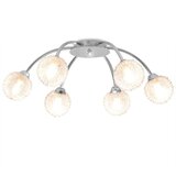  Stropna svjetiljka sa 6 LED žarulja G9 240 W | shoptok.hr
