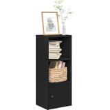  Regal za knjige crni hrasta 31x24x77 cm od konstruiranog drva | shoptok.hr