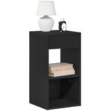  Noćni ormarići s ladicom 2 kom crni hrast 35x34x66,5 cm | shoptok.hr